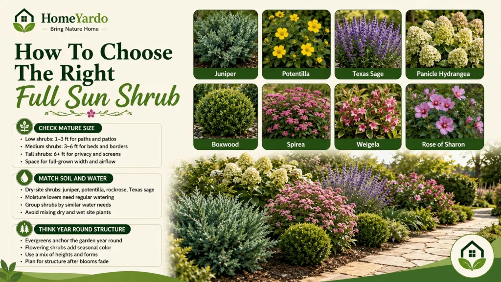How To Choose The Right Full Sun-Shrub