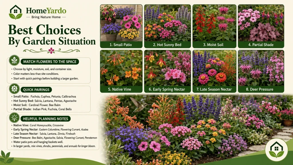 Best Choices By Garden Situation
