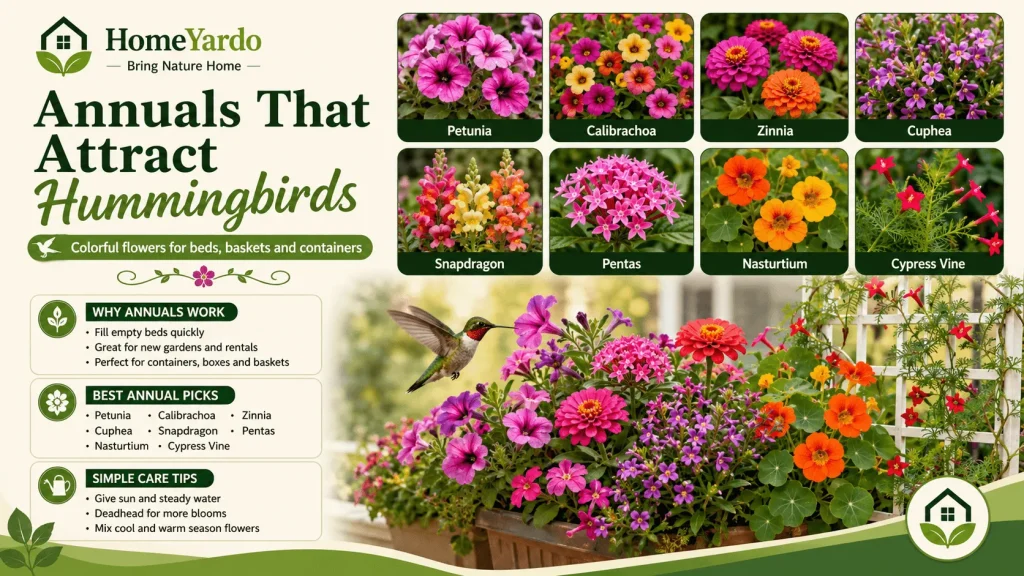 Annuals That Attract Hummingbirds