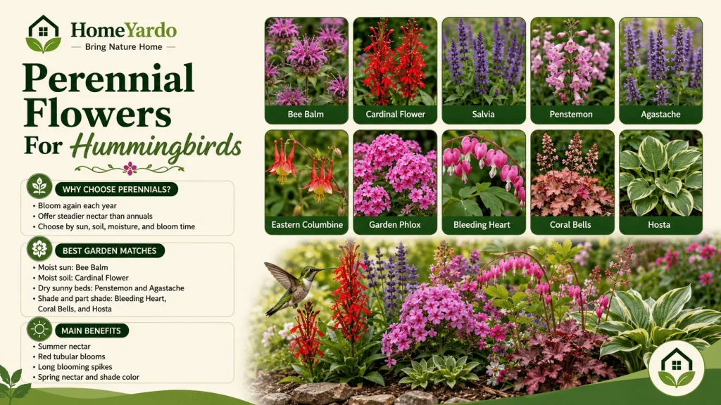 Perennial Flowers For Hummingbird