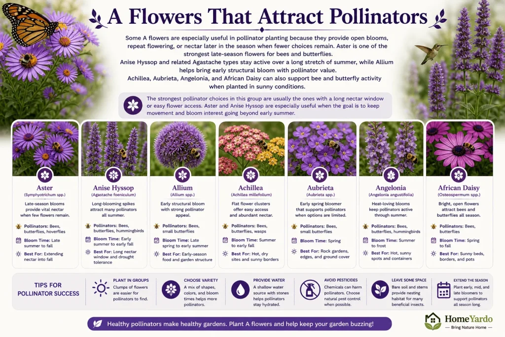 A Flowers That Attract Pollinators