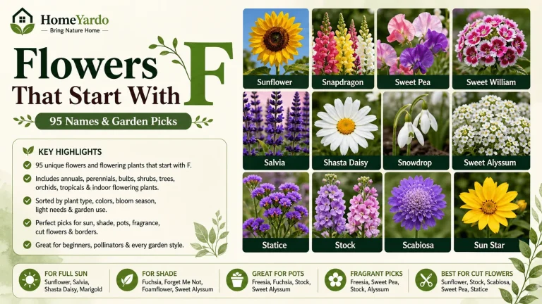 Flowers that start with F