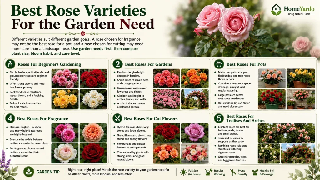 Best Rose Varities