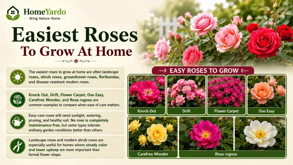 Easiest Rose to grow at home