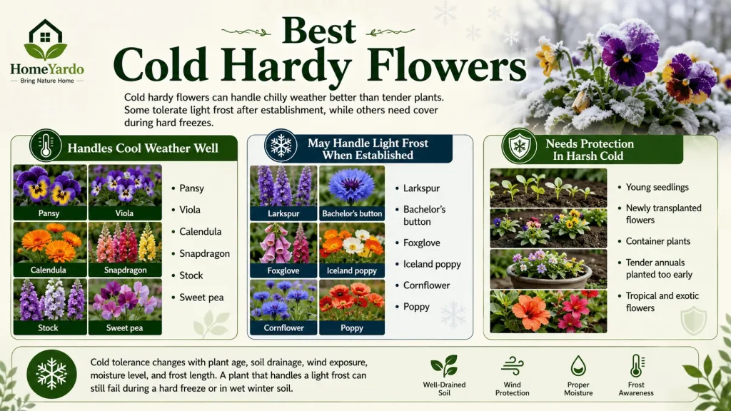 Best Cold hardy annuals flowers