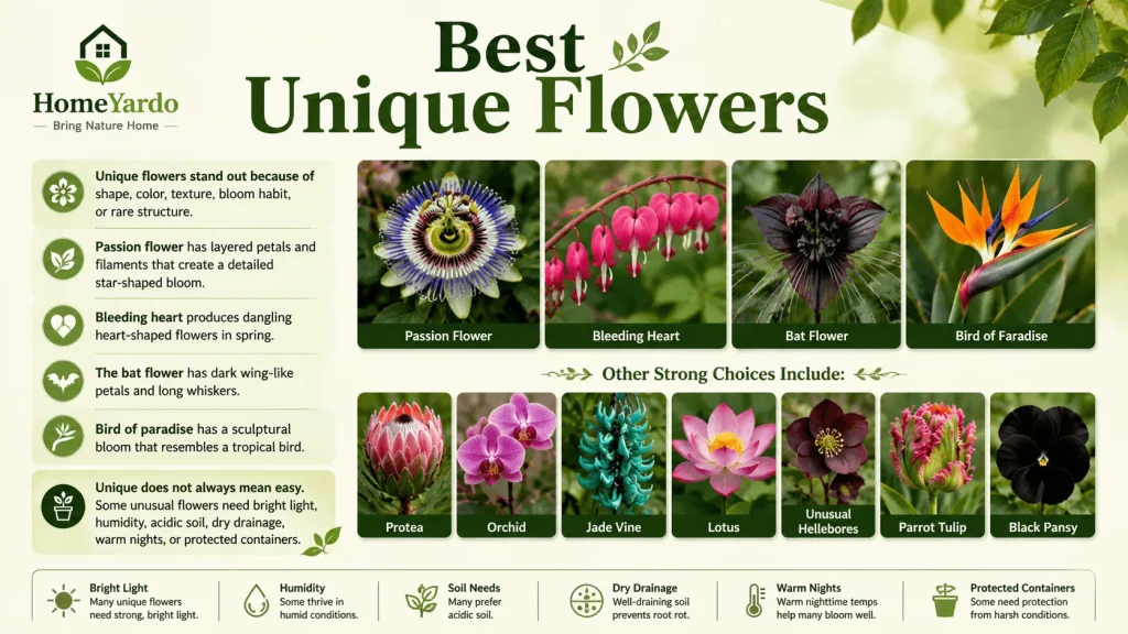 Best Unique flowers