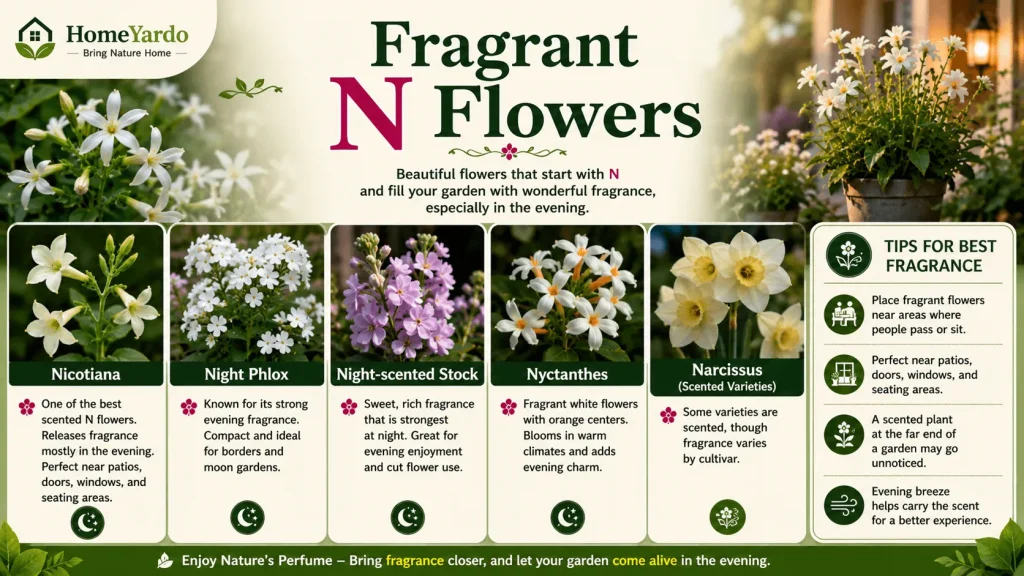 fragrant N flowers