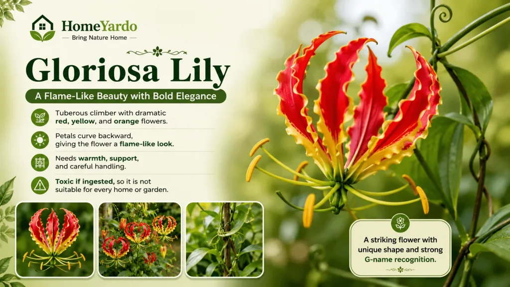 Gloriosa Lily