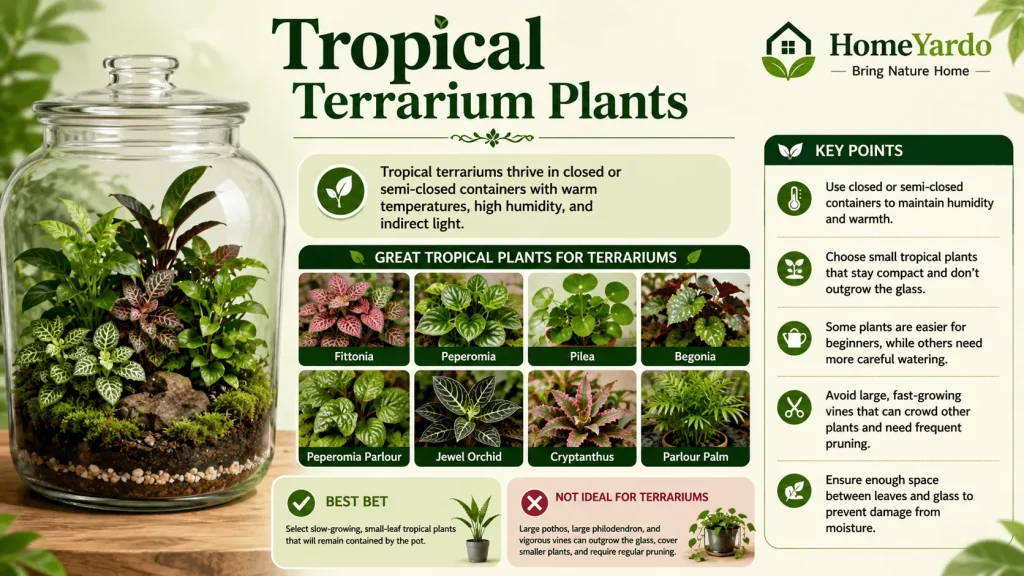Tropical Terrarium Plants