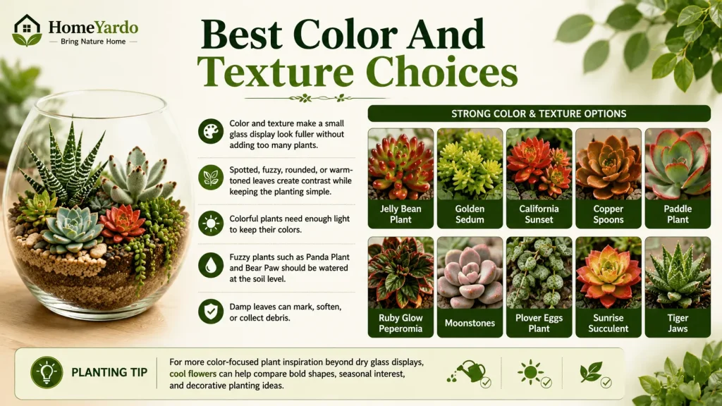 Best clor and texture chioces