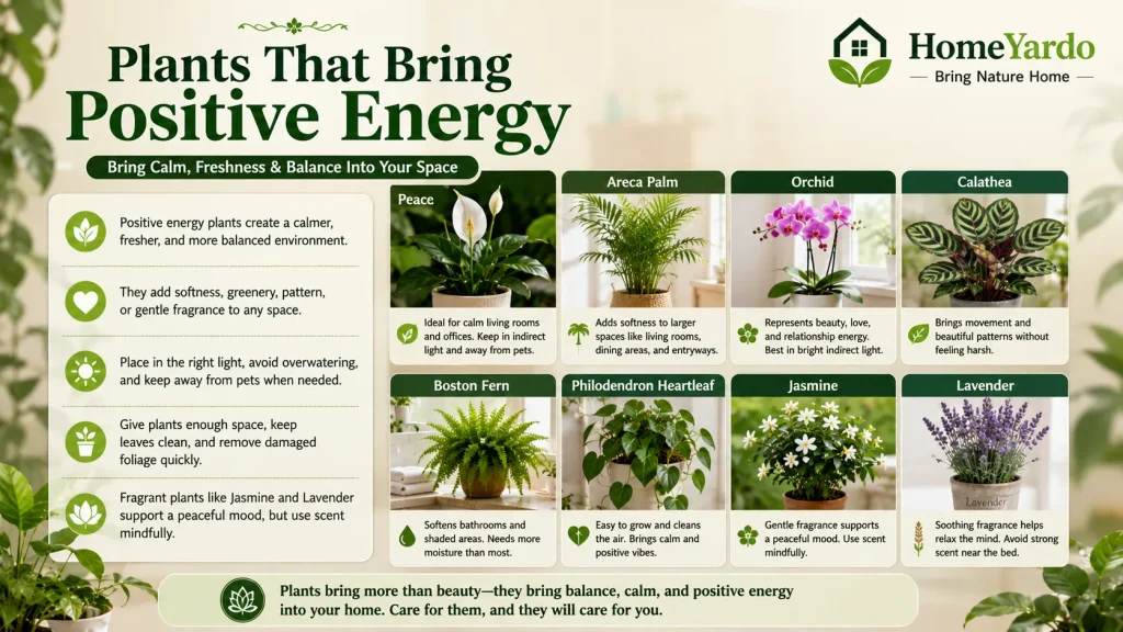 Plants That Bring Positive Energy