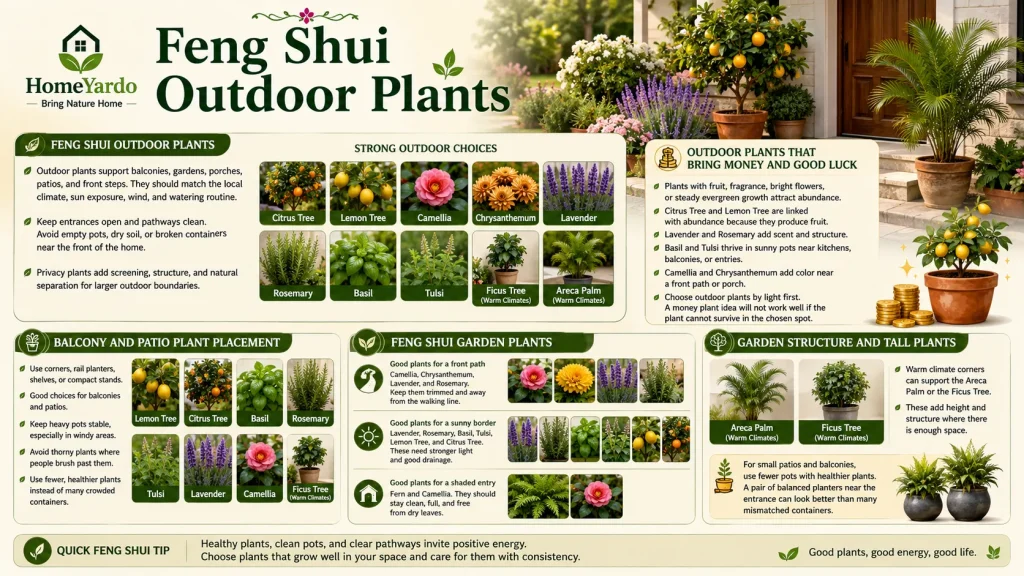 Feng Shui Outdoor Plants