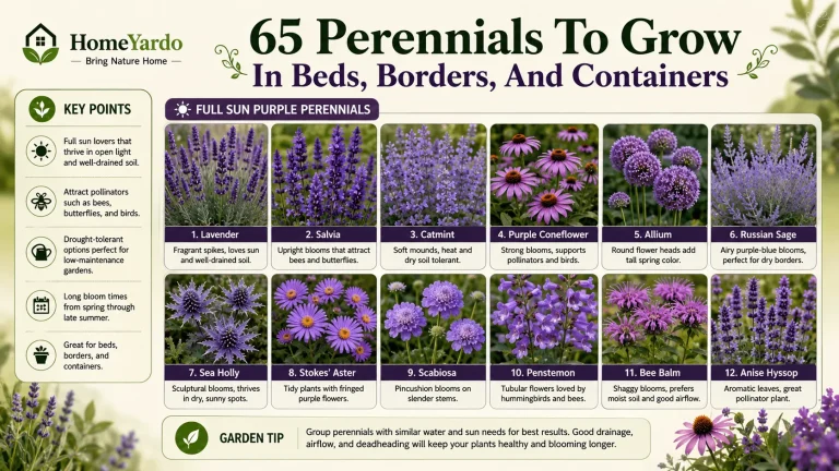 Purple Perennials: 65 Flowers for Every Garden
