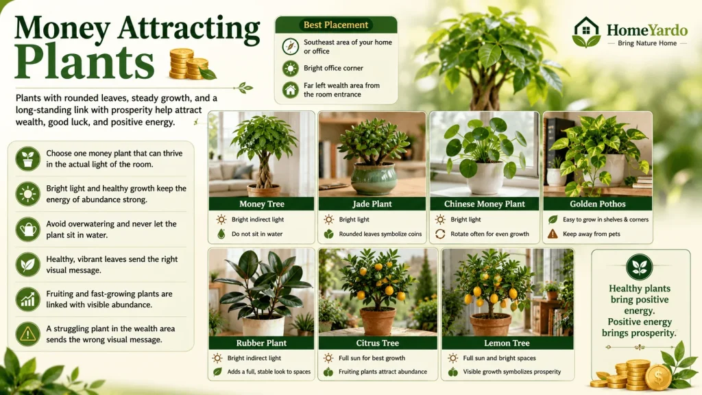 Money attracting plants
