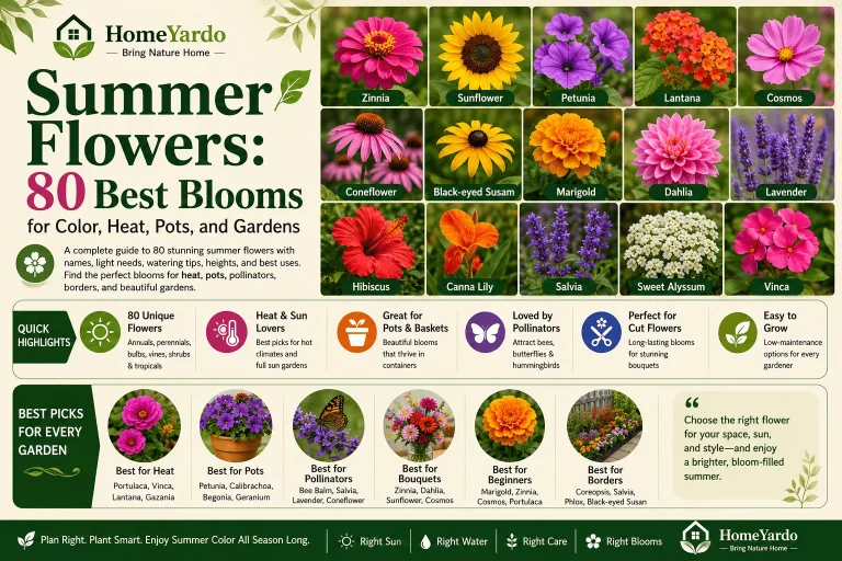 Summer Flowers: 80 Best Blooms for Heat and Color