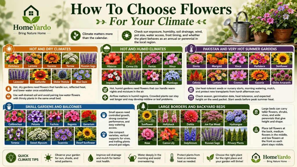 How To Choose Flowers For Your Climate