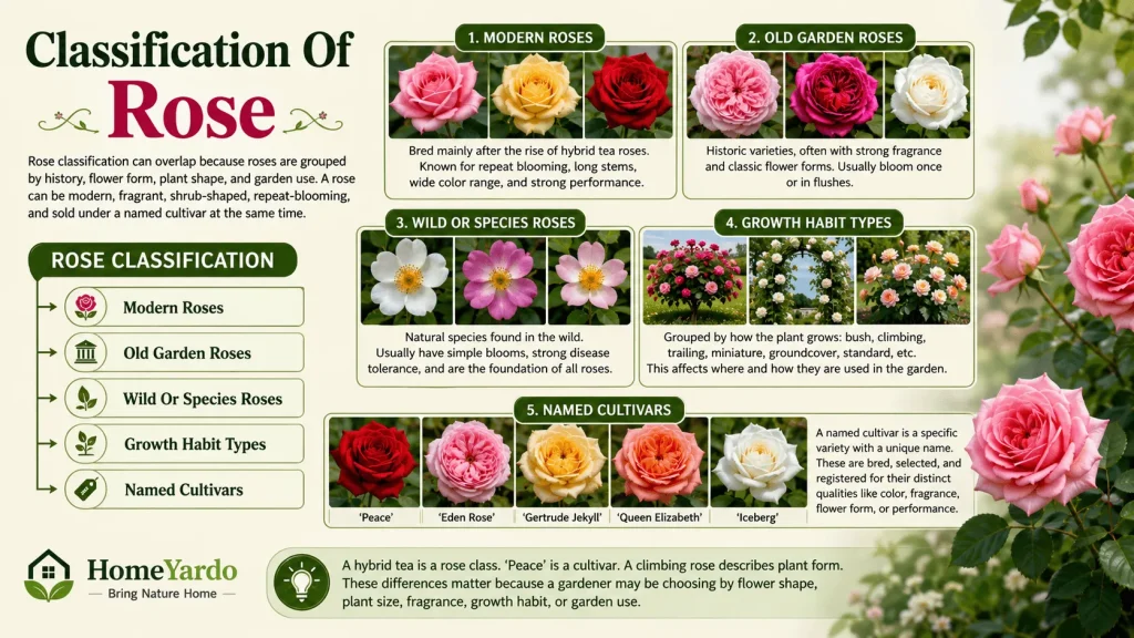 Classification of Rose