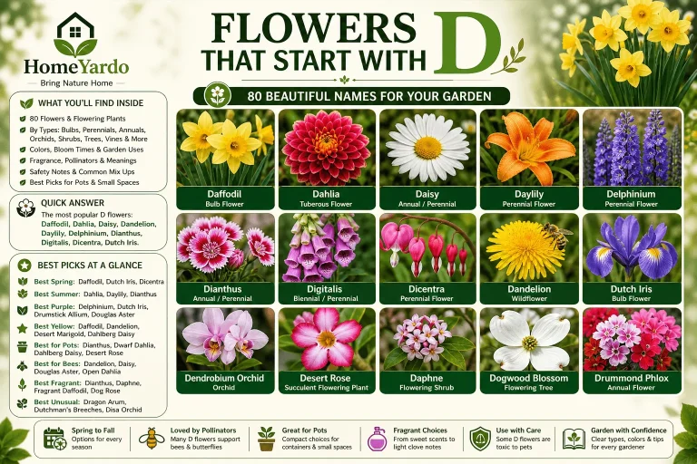 Flowers That Start With D