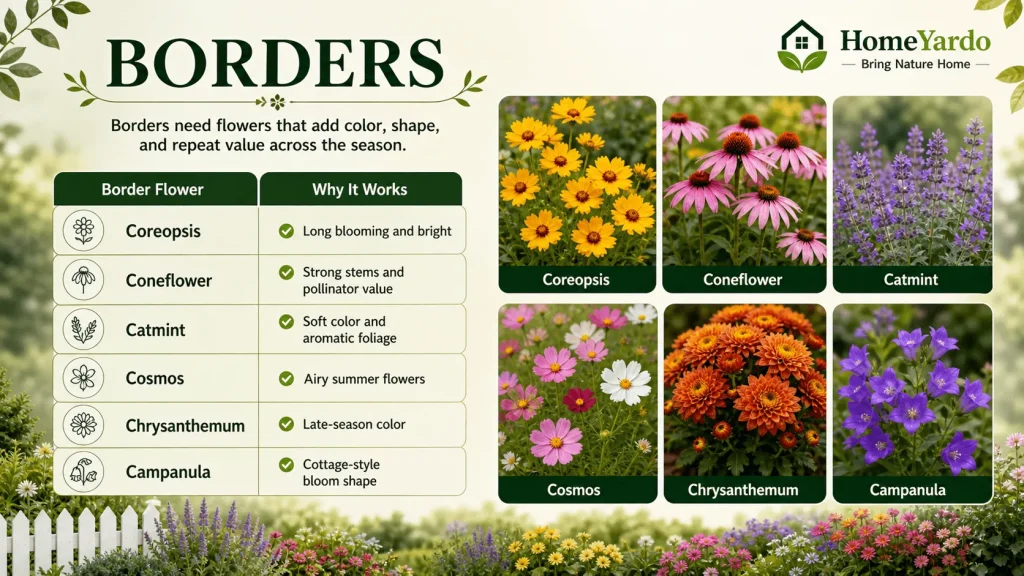 Border Flower that start with C