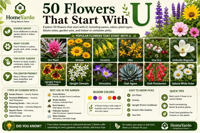 Flowers That Start With U