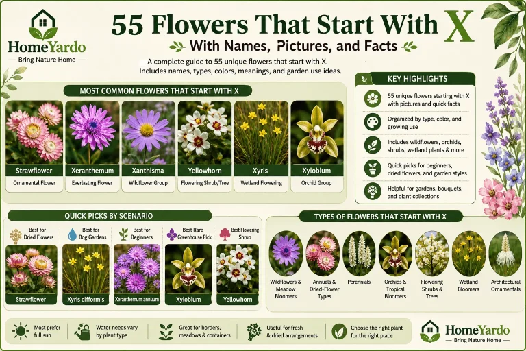 Flowers That Start With X