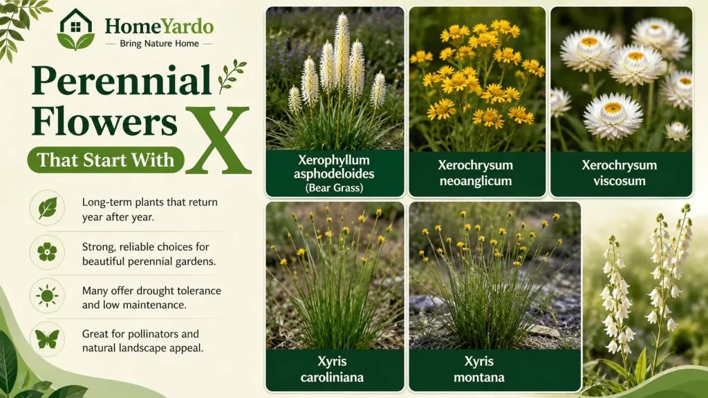 Perennials that start with X