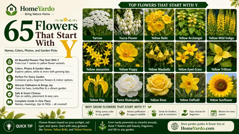 Flowers That Start With Y