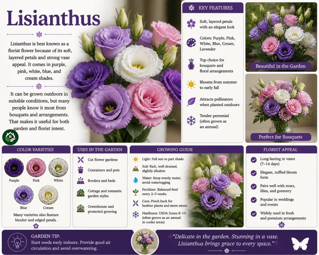 Lisianthus flower