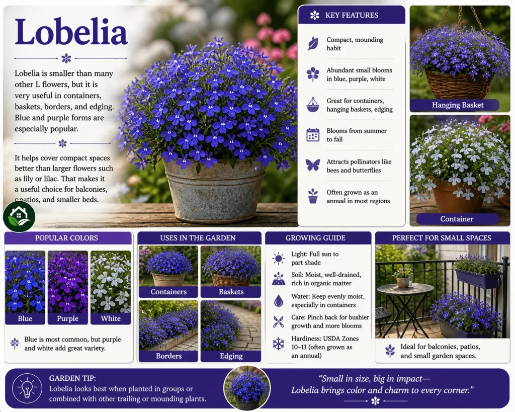 Lobelia flower
