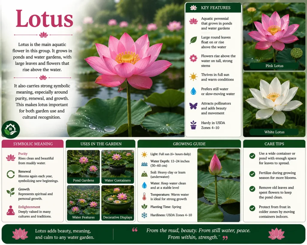 Lotus flower