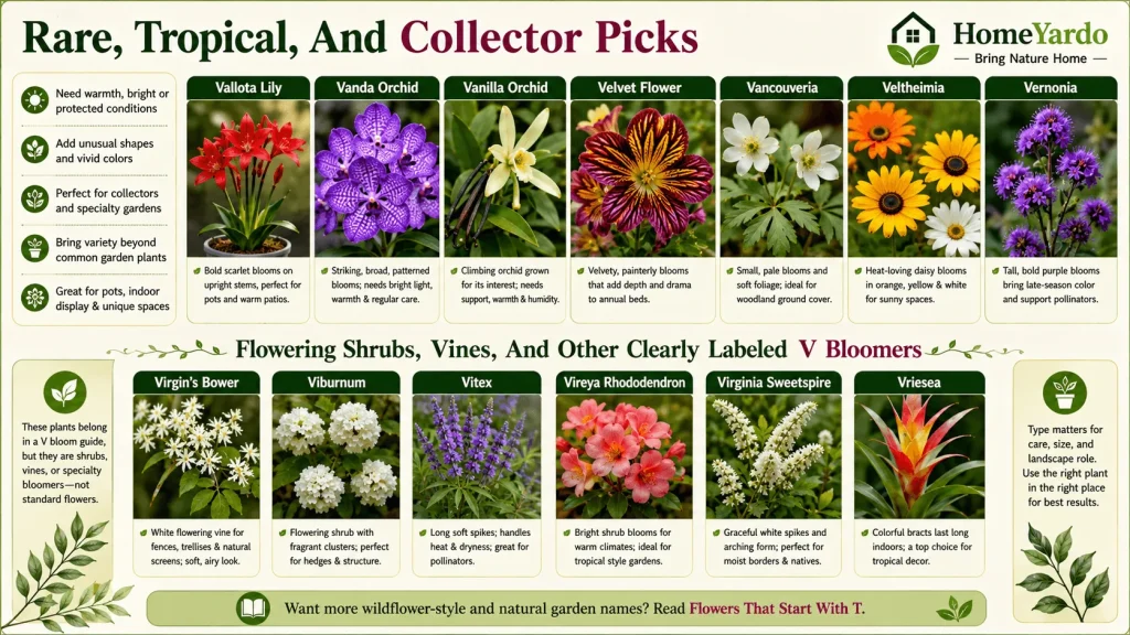 rare, tropical and collector picks