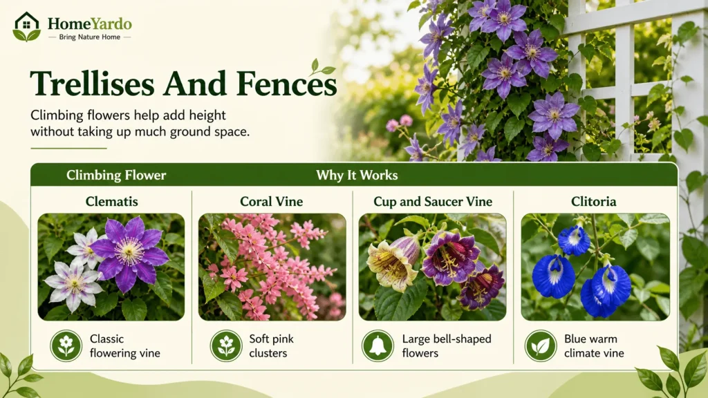 tresllies and fences Flower that start with C