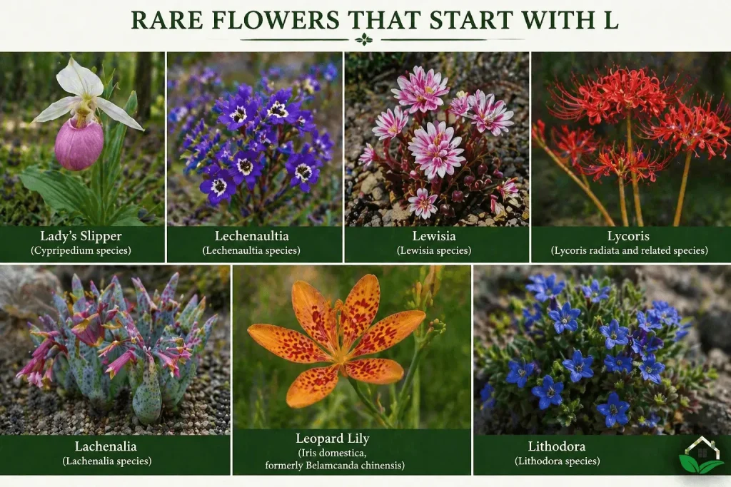 Rare Flowers That Start With L