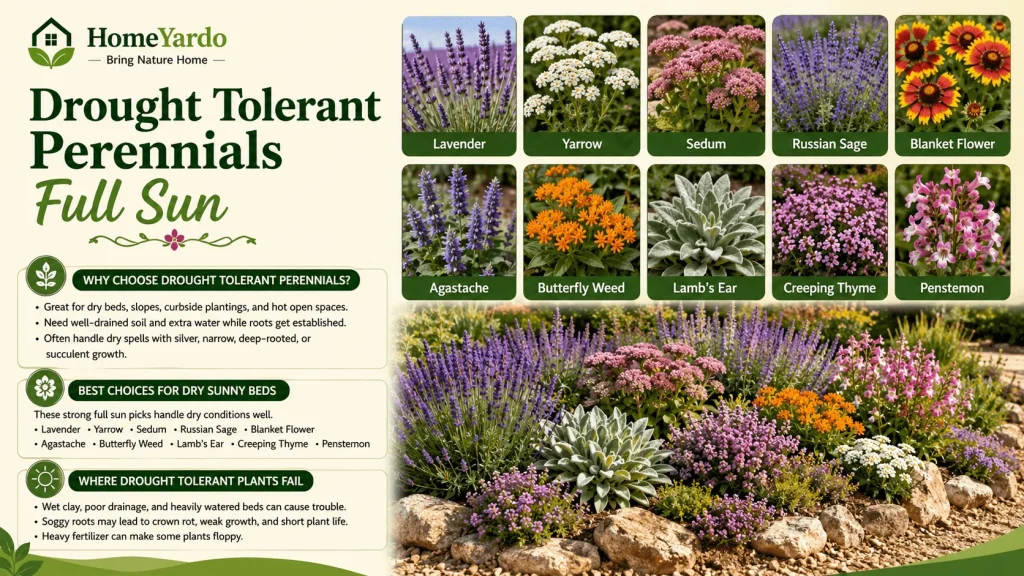 Drought tolerant perennials full sun