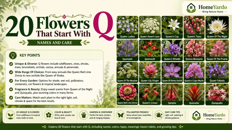 Flowers That Start With Q