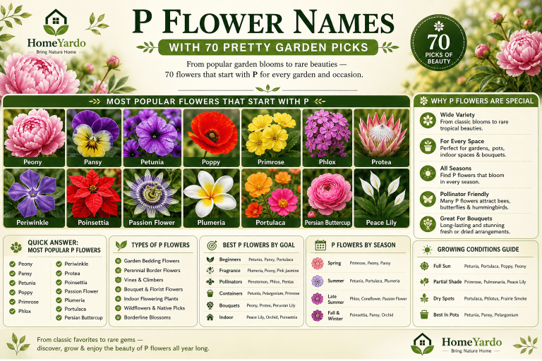 flowers that start with p