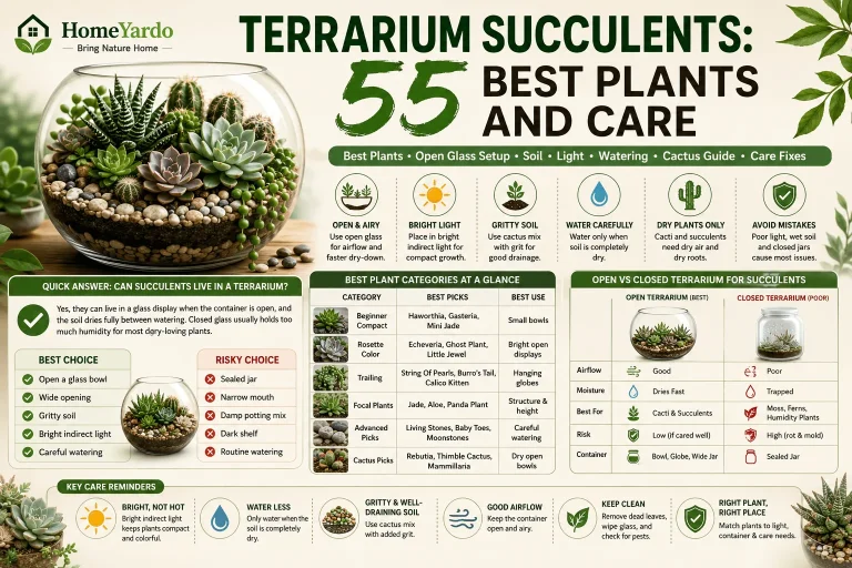 Succulents for Terrariums