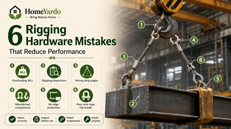 6 Rigging Hardware Mistakes That Reduce Performance