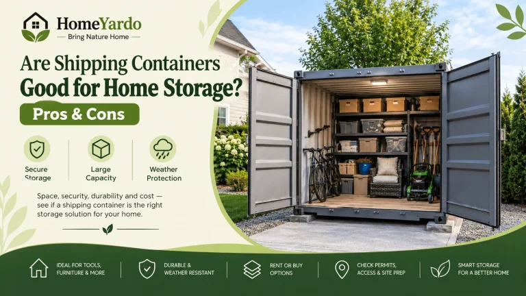 Are Shipping Containers Good for Home Storage