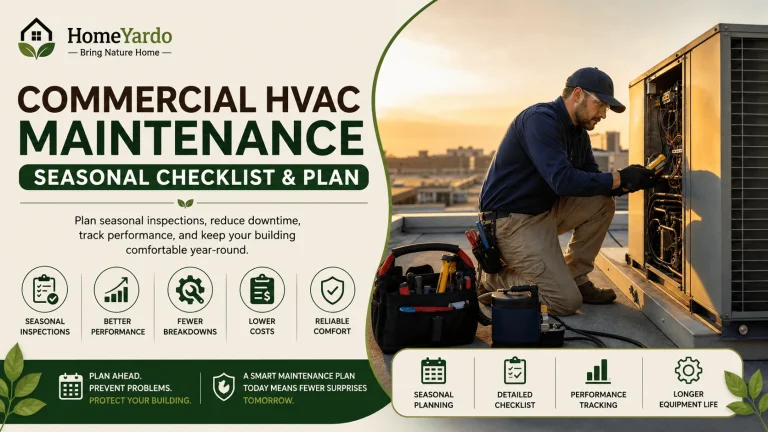 Commercial HVAC Maintenance Seasonal Checklist & Plan