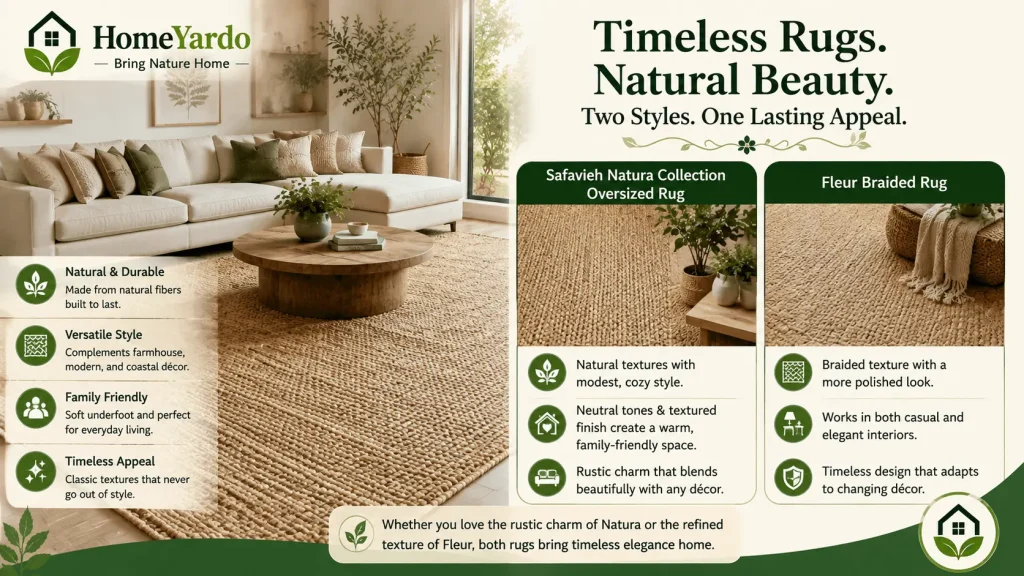 Oversized Rug from Safavieh Natura Collection