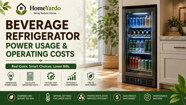 Understanding Beverage Refrigerator Power Usage and Operating Costs