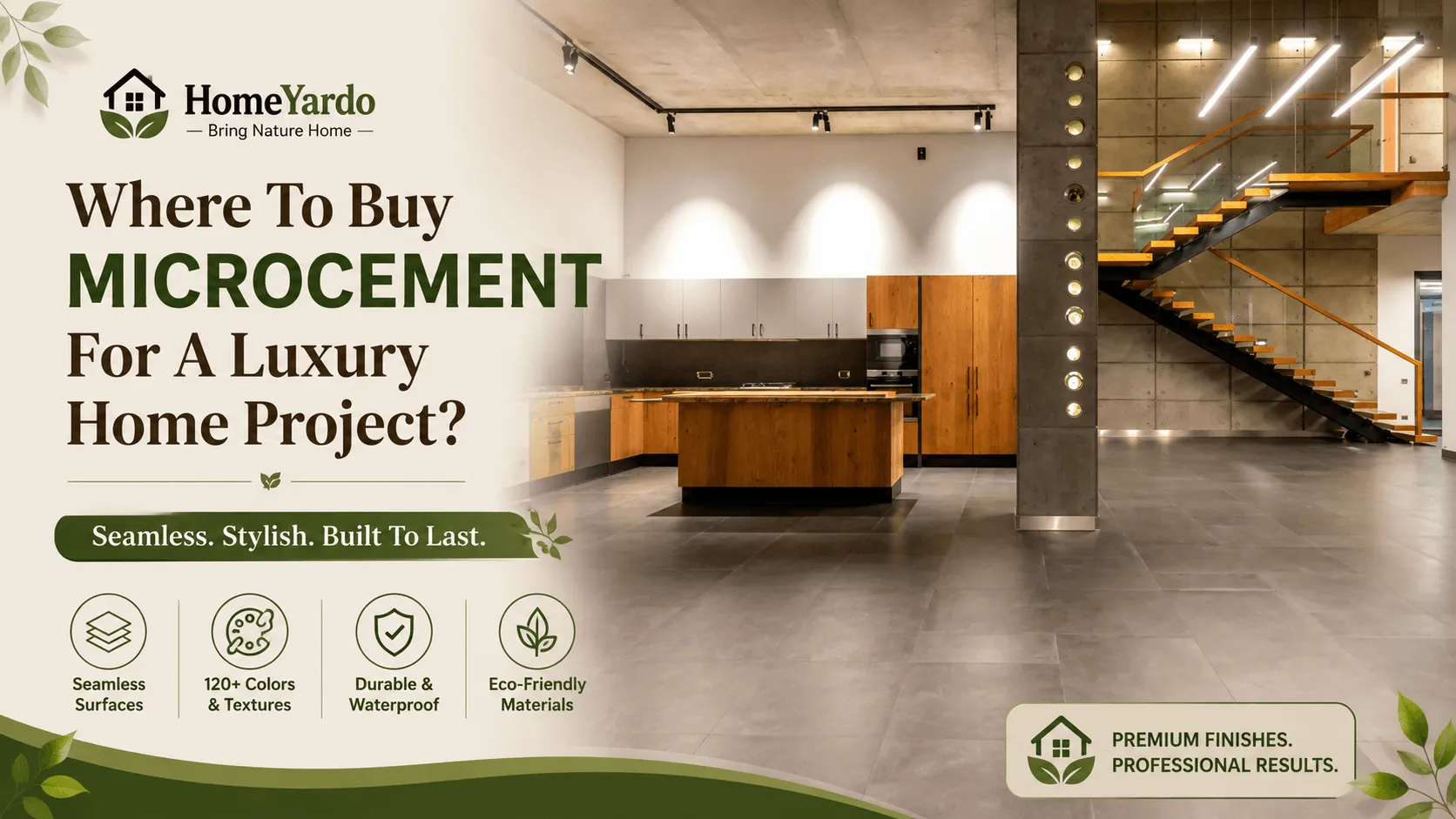 Where To Buy Microcement For A Luxury Home Project