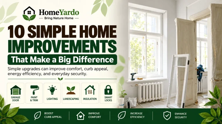 10 Simple Home Improvements That Make a Big Difference