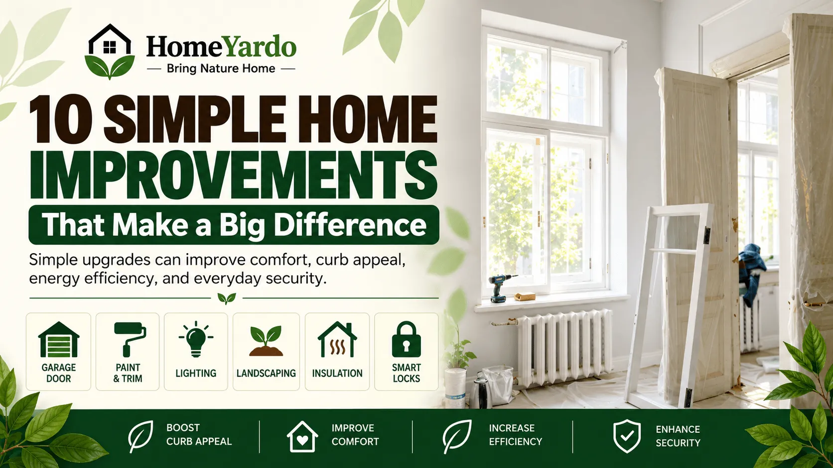 10 Simple Home Improvements That Make a Big Difference