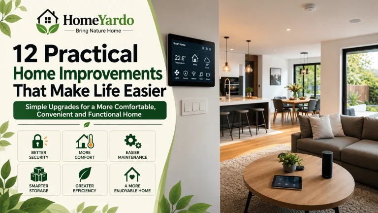12 Practical Home Improvements That Make Life Easier