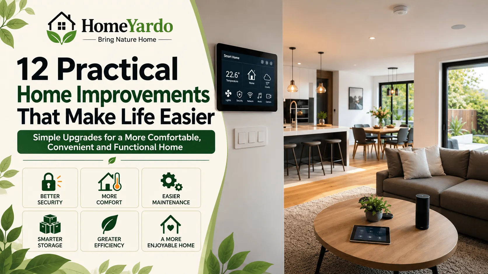 12 Practical Home Improvements That Make Life Easier