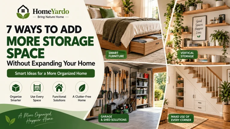 7 Effective Ways to Add More Storage Space Without Expanding Your Home