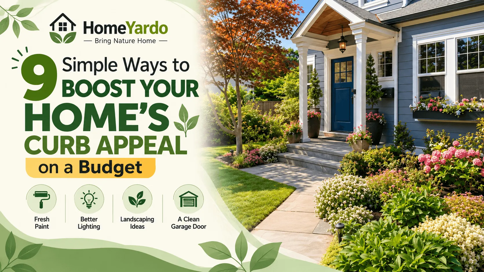 9 Easy Ways to Improve Curb Appeal on a Budget