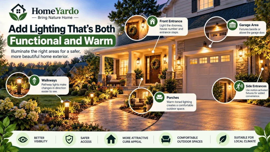 Add Lighting That's Both Functional and Warm